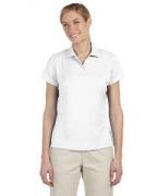 adidas Golf Ladies' climalite Textured Short-Sleeve Polo - A162