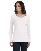 Anvil Ladies' Ringspun Sheer Long-Sleeve Featherweight T-Shirt - 399