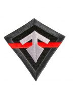 First Tactical THIN LINE LOGO PATCH RED - 195029