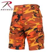Savage Orange BDU Shorts