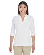 Devon & Jones Ladies' Perfect Fit Tailored Open Neckline Top - DP188W