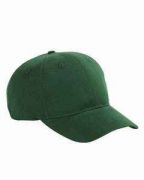 Big Accessories 6-Panel Brushed Twill Structured Cap - BX002