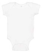 Rabbit Skins Infant Baby Rib Bodysuit - 4400