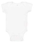 Rabbit Skins Infant Baby Rib Bodysuit - 4400