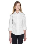 Devon & Jones Ladies' Perfect Fit 3/4-Sleeve Stretch Poplin Blouse - DP625W