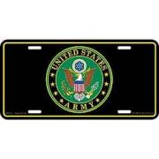 US Army License Plate