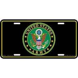 US Army License Plate