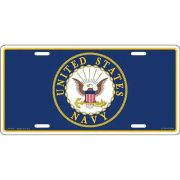 USN Logo License Plate