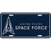 Space Force License Plate