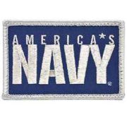 Patch-Usn America's Navy Velcro