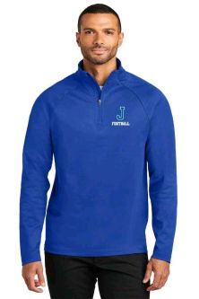 Port Authority 1/4 Zip Cypress Pullover w/ JHS Football Logo