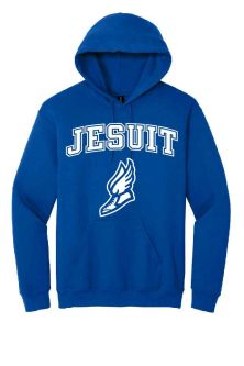Hoodie with Track Logo