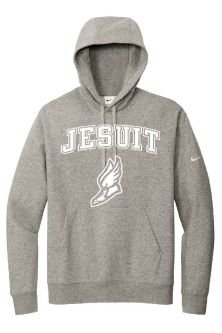 Nike Dark Gray Hoodie w/ JHS Track logo