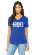 Ladies' V-Neck T Swimming