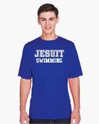 Short Sleeve Poly Swimming T-Shirt