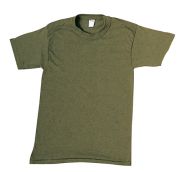 Olive Drab Cotton T-Shirt