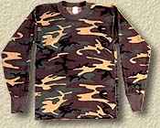 Camo Long Sleeve T-Shirt