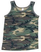 Woodland Camo Tank Top