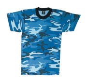 Blue Camo T-Shirt