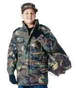 Kids Camoflage Field Jacket
