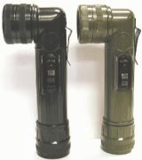 OLIVE ANGLEHEAD FLASHLIGHT Army/Navy Basic for Decades