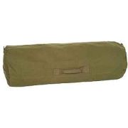 21 X 36 Zipper Duffel-This Duffle comes in Black or OD green