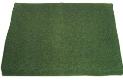62 X 80 Green Wool Blanket is U.S. Made and great for camp
