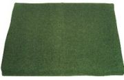 62 X 80 Green Wool Blanket is U.S. Made and great for camp