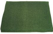 62 X 80 Green Wool Blanket is U.S. Made and great for camp