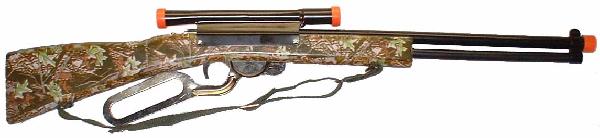 WESTERN REPEATER CAMO RIFLE Real Wood and Steel