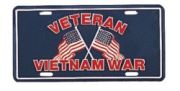 VIET VET/EAGLE License Plate