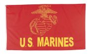 Red Yellow Usmc Flag