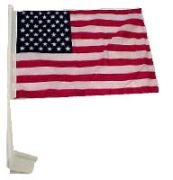 U.S. Car Window Flag