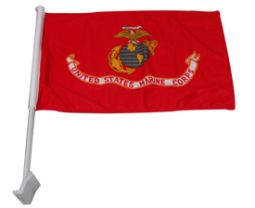 USMC Car Flag