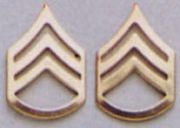 Staff Sergeant Pin On Rank