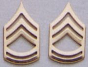 Sergeant First Class Pin On Rank