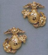 USMC Globe & Anchor Pin Gold