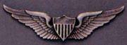 Army Aviator Wings Pin On