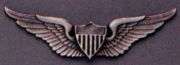 Army Aviator Wings Pin On