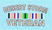 Desert Storm Veteran With Ribbon