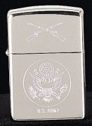 US Army Chrome Zippo