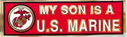Bumper Sticker- My Son Is a US Marine